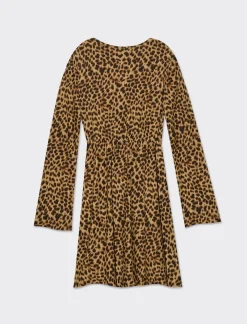 Piazza Italia Abito corto stampato con pannello drappeggiato - var 1 New