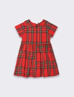 Piazza Italia Abito natalizio con fiocco frontale - Rosso Sale