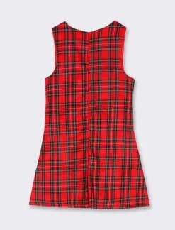 Piazza Italia Abito natalizio tartan - Fantasia Online