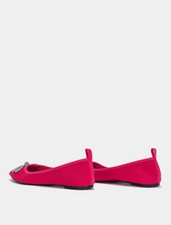 Piazza Italia Ballerina con fiocco gioiello da donna - Fuxia Hot
