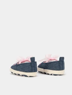 Piazza Italia Ballerina in denim da neonata - Jeans Blu Online