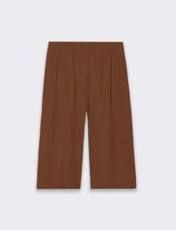 Piazza Italia Bermuda con elastico in vita vestibilità regular - Moro Marrone Store