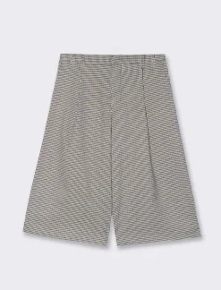 Piazza Italia Bermuda con tasche americane sui fianchi - Quadri Cheap