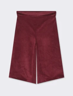 Piazza Italia Bermuda over in velluto a coste e tasche - Vinaccia New