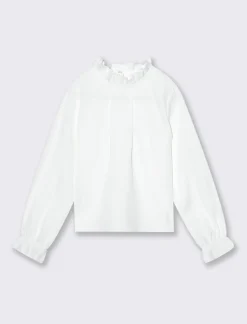 Piazza Italia Blusa da bambina. - Bianco Shop
