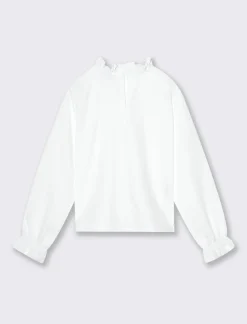 Piazza Italia Blusa da bambina. - Bianco Shop