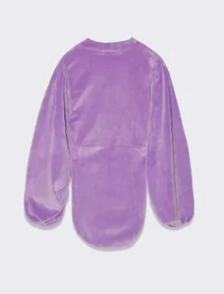 Piazza Italia Body in ciniglia mezzo collo alto - Viola Flash Sale