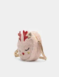 Piazza Italia Borsa da bambina con renna - Beige Discount