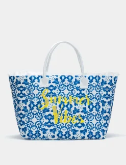 Piazza Italia Borsa mare da donna - Blu Hot