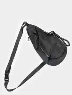 Piazza Italia Borsa monospalla da uomo in nylon - Nero Fashion