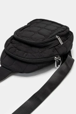 Piazza Italia Borsa monospalla trapuntata da uomo - Nero Best Sale