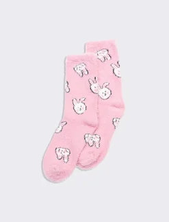 Piazza Italia CALZINO BAMBINA - -rosa Bianco Cheap