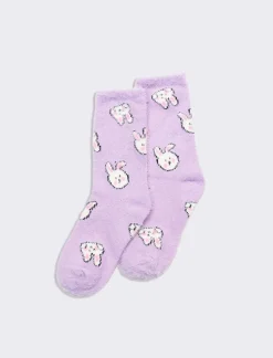 Piazza Italia CALZINO BAMBINA - Lilla Viola Clearance