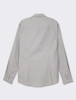 Piazza Italia Camicia fil a fil regular fit easy iron - Grigio Flash Sale