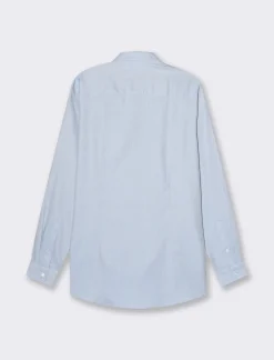 Piazza Italia Camicia formal fit regular con collo francese - Azzurro Clearance