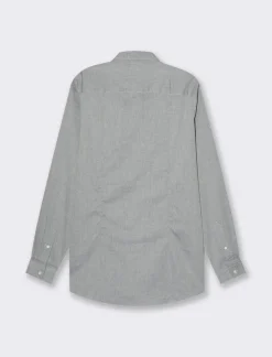 Piazza Italia Camicia formal fit regular con collo francese - Grigio Sale