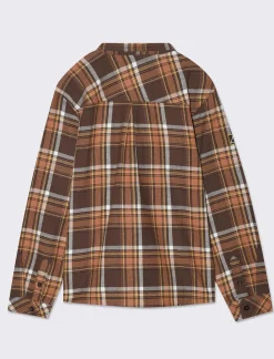 Piazza Italia Camicia in flanella fantasia madras con tasconi - Fantasia Multicolore Outlet