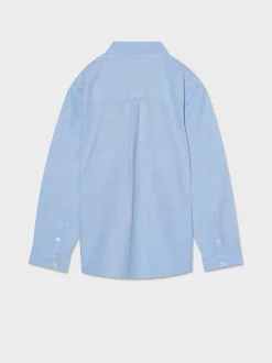 Piazza Italia Camicia in oxford modello regular - Azzurro Discount