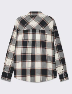 Piazza Italia Camicia manica lunga a quadri con tasca a toppa - var 2 Hot