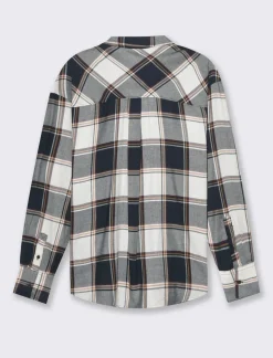 Piazza Italia Camicia manica lunga a quadri con tasca a toppa - var 2 Hot