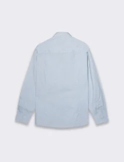 Piazza Italia Camicia regular fit in tessuto di misto cotone easy iron - Celeste Azzurro Outlet