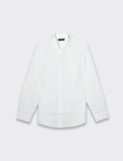 Piazza Italia Camicia regular fit in tessuto di misto cotone easy iron - Azzurro Outlet