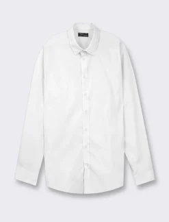 Piazza Italia Camicia regular fit realizzata in tessuto di misto cotone easy iron - Bianco Best