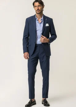 Piazza Italia Camicia regular fit realizzata in tessuto di misto cotone easy iron - Azzurro Fashion