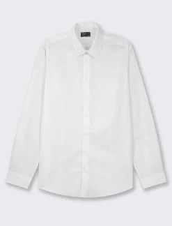 Piazza Italia Camicia slim fit realizzata in tessuto di misto cotone easy iron - Bianco Best Sale