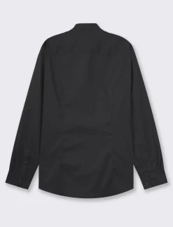 Piazza Italia Camicia slim fit realizzata in tessuto di misto cotone easy iron - Nero Sale