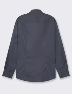 Piazza Italia Camicia slim fit realizzata in tessuto di misto cotone easy iron - Avion Blu Clearance