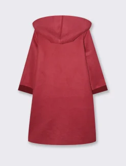 Piazza Italia Capotto con cappuccio in tessuto boucle - Vinaccia Clearance