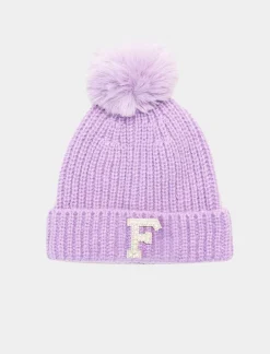 Piazza Italia Cappello con pon pon e lettera in perle - var 3 Fashion