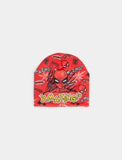 Piazza Italia Cappello cuffia da bambino con stampe licenze Cartoons - Rosso Best Sale