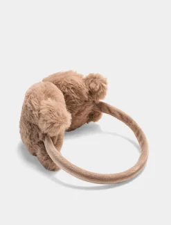 Piazza Italia Cappello da bambina copriorecchie orsetto e stella - Beige Store