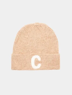 Piazza Italia Cappello da donna con risvolto e lettera patch - var 2 0 Fashion