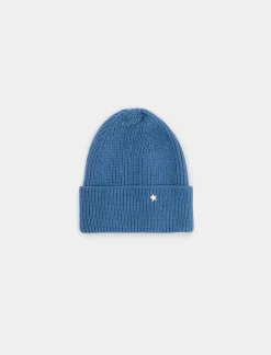 Piazza Italia Cappello da donna modello cuffia con risvolto - Blu Flash Sale