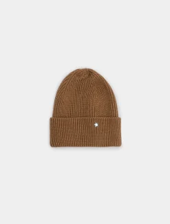 Piazza Italia Cappello da donna modello cuffia con risvolto - Cammello Beige Best Sale