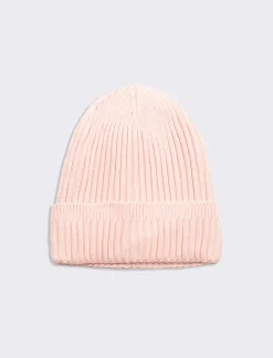 Piazza Italia Cappello da donna modello cuffia con risvolto - Rosa Best Sale