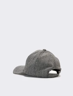 Piazza Italia Cappello da uomo baseball micro piè de poul - Grigio Outlet