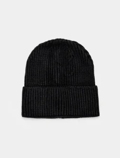 Piazza Italia Cappello da uomo in costine con risvolto - Nero 0 Hot