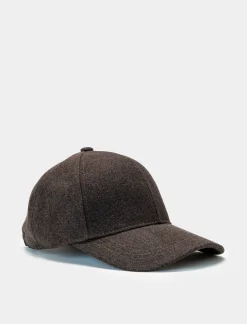 Piazza Italia Cappello modello baseball basic da uomo - Marrone Shop