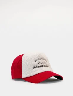 Piazza Italia Cappello modello baseball da bambino stampa agnellino - Rosso Cheap