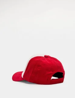 Piazza Italia Cappello modello baseball da bambino stampa agnellino - Rosso Cheap
