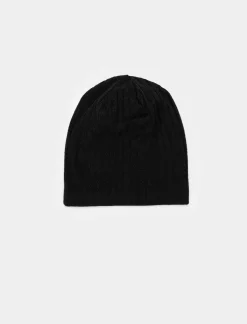 Piazza Italia Cappello modello cuffia a righe da uomo - Nero Outlet