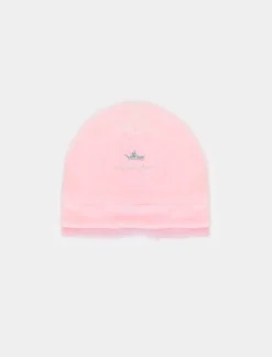 Piazza Italia Cappello modello cuffia con volant - Rosa Hot