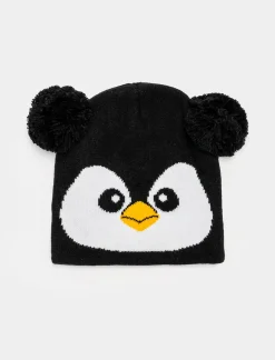 Piazza Italia Cappello modello cuffia da bambino stampa animali - Nero 0 Flash Sale