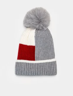 Piazza Italia Cappello modello cuffia da bambino con risvolto - Grigio 0 Shop