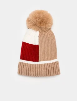 Piazza Italia Cappello modello cuffia da bambino con risvolto - Beige 0 Best Sale