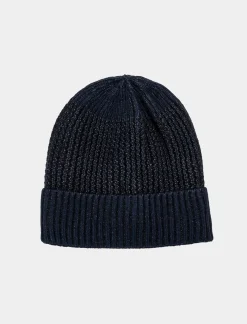 Piazza Italia Cappello modello cuffia da uomo con risvolto - Blu 0 Best